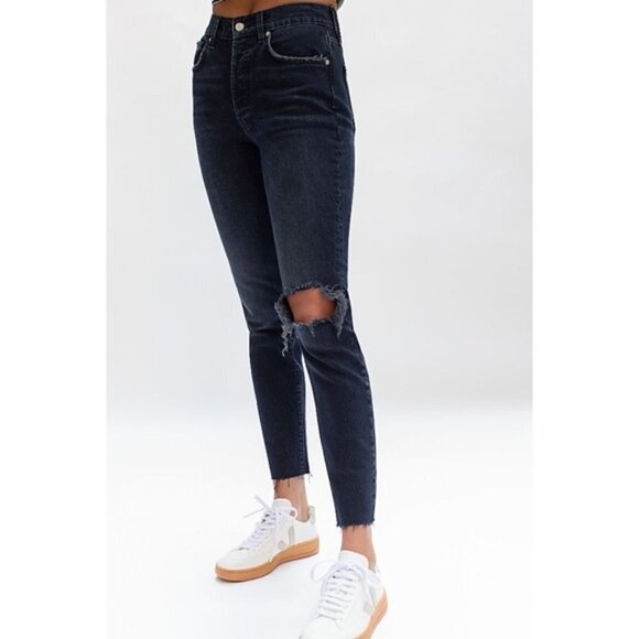 𝅺FREE People BNWT "Stella" Jean Hi-Rise Button Fly - Picture 3 of 12